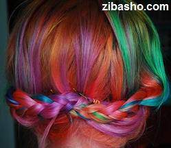رنگ موهای فانتزی و 7 رنگ دخترانه 