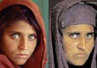 image تصویر زیباترین چشم های جهان در صورت دختر افغانی