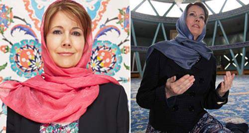 image عکس های روی آوردن به اسلام و حجاب بر سر کردن مجری آلمانی