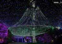 image تصویری بزرگترین نورپردازی در شب کریسمس