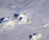 image عکس زیبای آتشفشانهای کشور روسیه از بالا