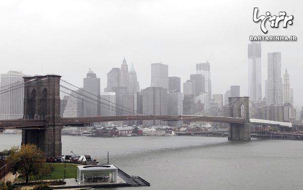 image گزارش تصویری فاجعه بار ترین طوفان در نیویورک