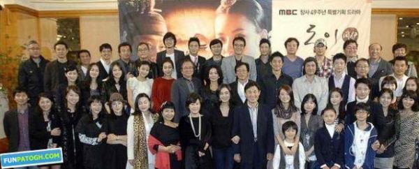 image تمام بازیگران سریال زیبای دونگ یی در یک تصویر