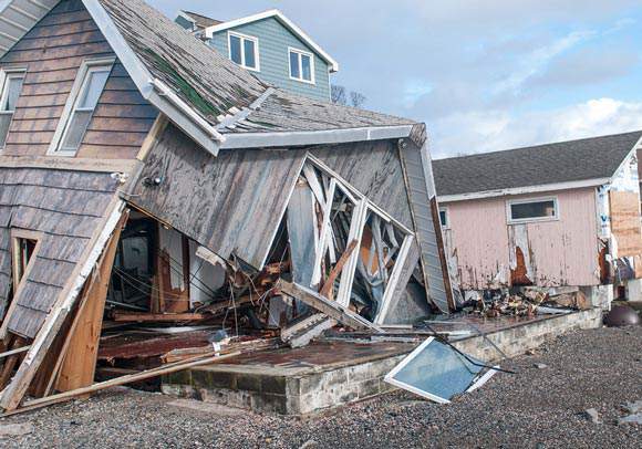 image گزارش تصویری خرابی های ناشی از توفان سندی در آمریکا