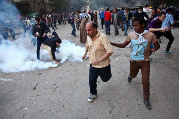 image ادامه اعتراضات علیه محمد مرسی رییس جمهوری مصر در قاهره