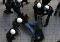 image اعتراضات کارگران اسپانیایی به اخراج از کار مادرید