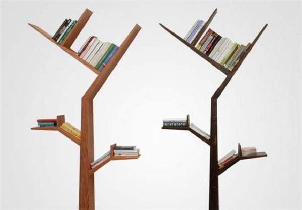 image ایده های جالب برای طراحی کتاب خانه های مدرن تصویری
