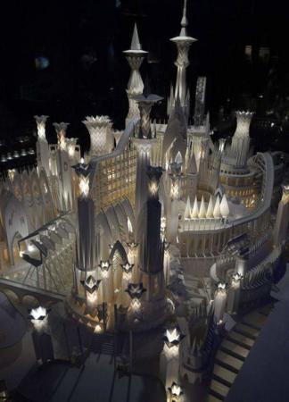 image عکس های بی نظیری از ساخت یک قلعه با کاغذ