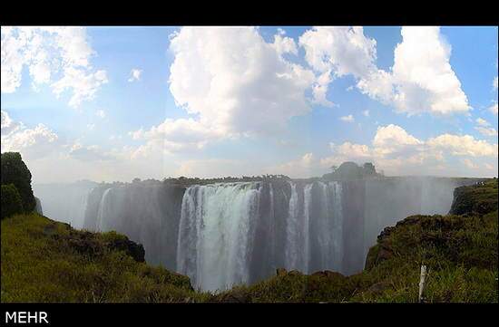 image آبشار ویکتوریا در افریقا بی نظیرترین پدیده خلقت