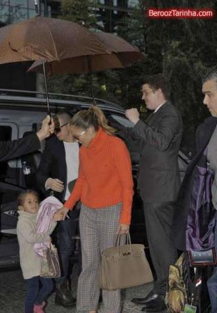 image گزارش تصویری خرید رفتن جنیفر لوپز همراه با خانواده