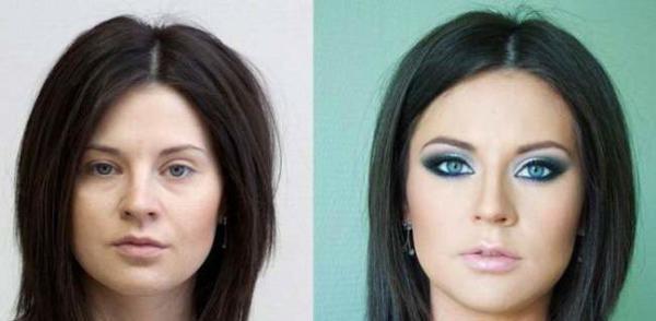 image تصاویر جالب تغییر چهره های زشت به زیبا پش از آرایش