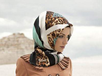 image مدل های جدید روسری مناسب برای مهمانی ها