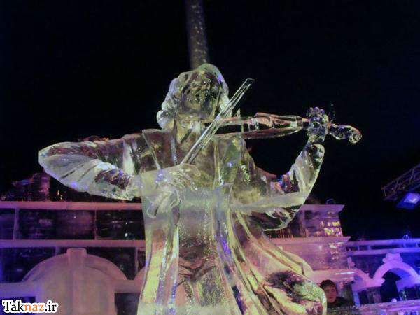 image عکس های جالب مجسمه های ساخته شده با یخ