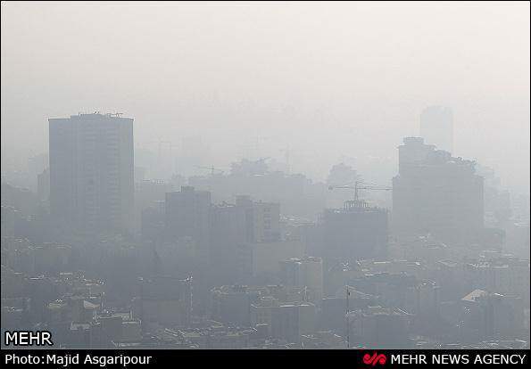image عکس های دیدنی آلودگی هوای تهران دی ماه