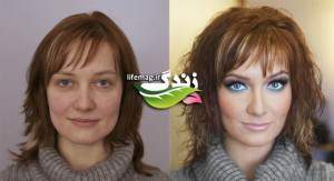image عکس های زشت ترین زن های دنیا بعد و قبل از آرایش