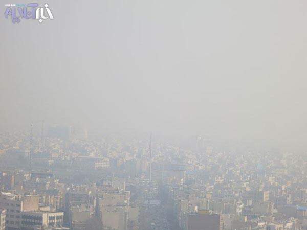 image تصاویر وحشتناک و تکان دهنده از آلودگی هوای تهران