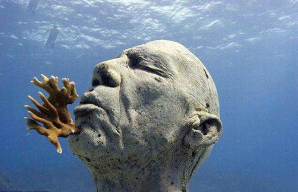 image عکس های دیدنی از موزه مکزیکی  زیر آب دریا