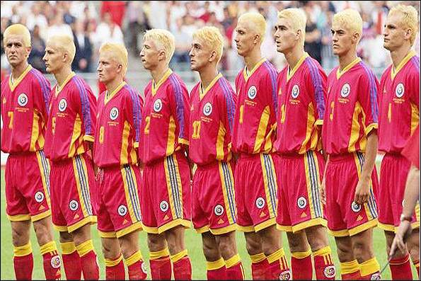 image فوتبالیست های عجیب غریب با موهای دیدنی