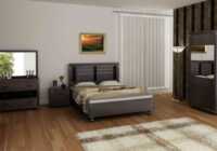 image دکوارسیون ساده ترکیب رنگ قهوای برای اتاق خواب