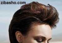 image آموزش عکس به عکس کوتاه موی زنانه در خانه مدل باب گرد