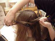 image آموزش عکس به عکس بافت موی زنانه مدل تاج سر