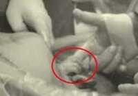 image عکس جالب نوزادی که در هنگام لحظه تولد دست پزشک خود را گرفت
