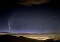 image عکسی بی نظیر از ستاره دنباله دار مک نات سال ۲۰۰۷