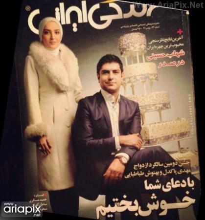 image عکس های دیدنی علی ضیا بر روی جلد مجلات بهمن