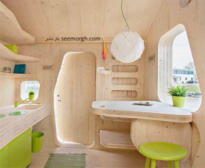 image تصاویر دیدنی از کوچکترین خانه چوبی در جهان
