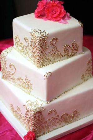 image زیباترین مدل های کیک عروسی برای زوج های خوش سلیقه