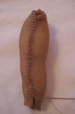 image آموزش تصویری ساختن عروسک بامزه با جوراب