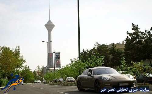 image عکس های دیدنی ماشین های مدل بالای تهران