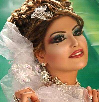 image جدیدترین مدل آرایش خلیجی عروس برای آرایشگران