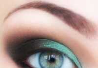 image مدل های تصویری آرایش چشم با رنگ سبز