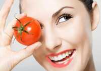 image بهترین درمان خانگی جوش صورت با گوجه فرنگی