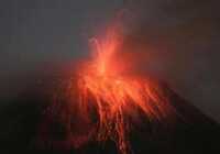 image عکسی زیبا از فوران آتشفشان اکوادور