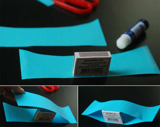 image آموزش عکس به عکس ساخت قایق کاغذی رنگارنگ