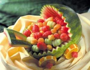 image خاص ترین مدل های چیدمان میوه برای مهمانی یلدا