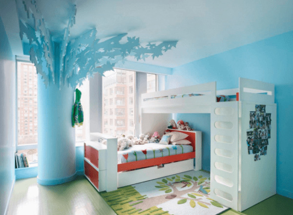 image مدرن ترین و شیک ترین ایده های طراحی اتاق خواب کودک