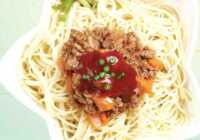 image چطور اسپاگتی با سس مخصوص ایتالیایی درست کنیم
