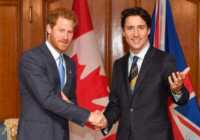 image تصویر پرنس هری و جاستین ترودو نخست وزیر کانادا