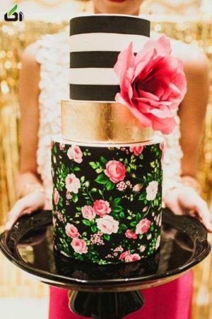 image ایده های جالب و شیک برای طراحی کیک های عروسی و نامزدی