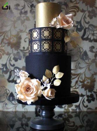 image ایده های جالب و شیک برای طراحی کیک های عروسی و نامزدی