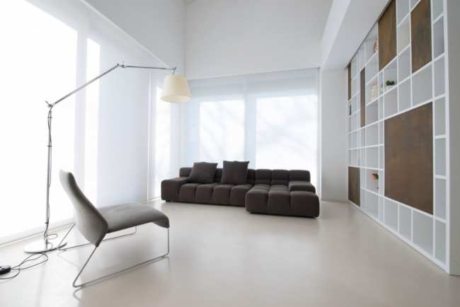 image طراحی فوق العاده شیک و ساده یک آپارتمان مدرن با تمام جزئیات
