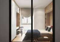 image ایده های تصویری جادویی دکور و استفاده بهینه از اتاق خواب کوچک