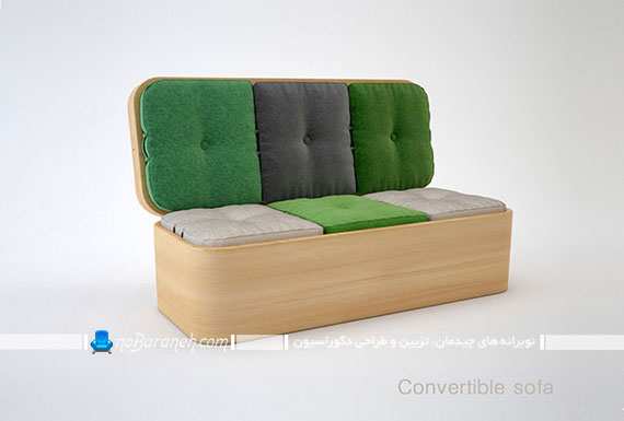 image عکس های دیدنی از یک کاناپه کوچک با طراحی خلاقانه