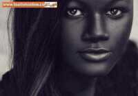 image عکس های دیدنی از سیاه پوست ترین دختر دنیا
