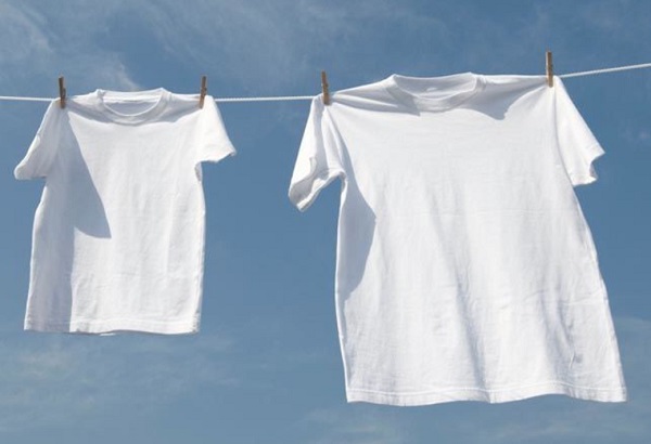 image چطور لباس های سفید را همیشه تمیز نگهداریم