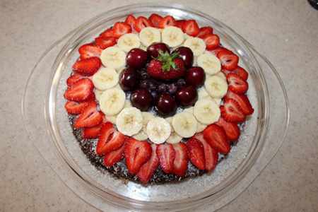image ایده های زیبا و دیدنی تزیین کیک با میوه های مختلف