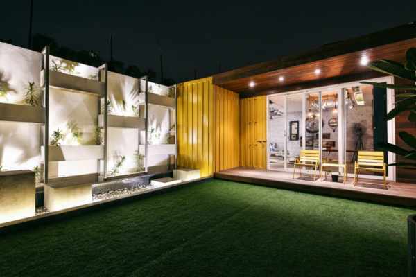 image ایده جالب برای ساخت حیاطی کوچک و مدرن با تصاویر